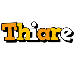 Thiare cartoon logo