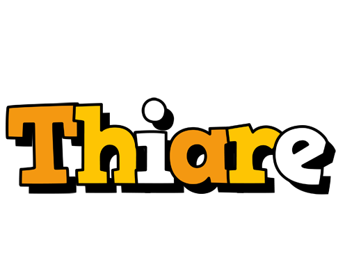 Thiare cartoon logo