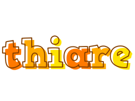 Thiare desert logo
