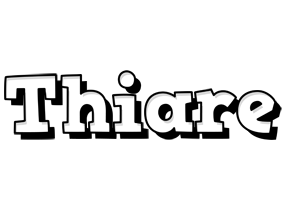 Thiare snowing logo