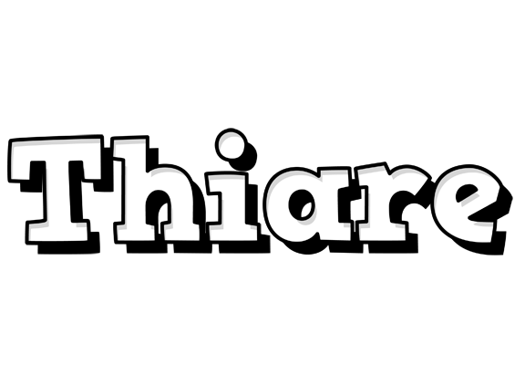 Thiare snowing logo