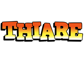 Thiare sunset logo