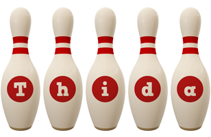 Thida bowling-pin logo