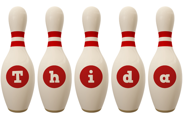 Thida bowling-pin logo