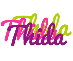 Thida flowers logo