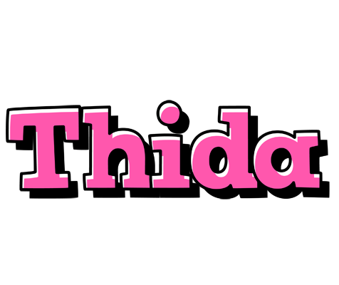 Thida girlish logo