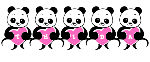 Thida love-panda logo