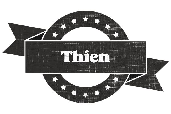 Thien grunge logo