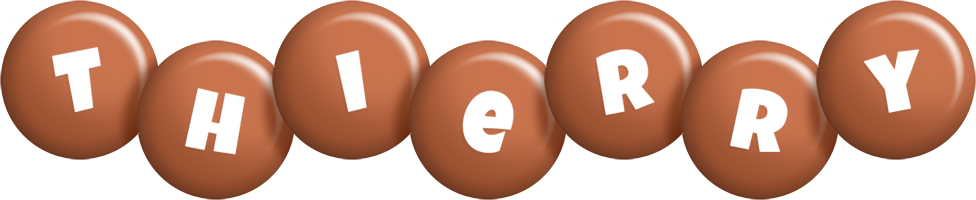 Thierry candy-brown logo