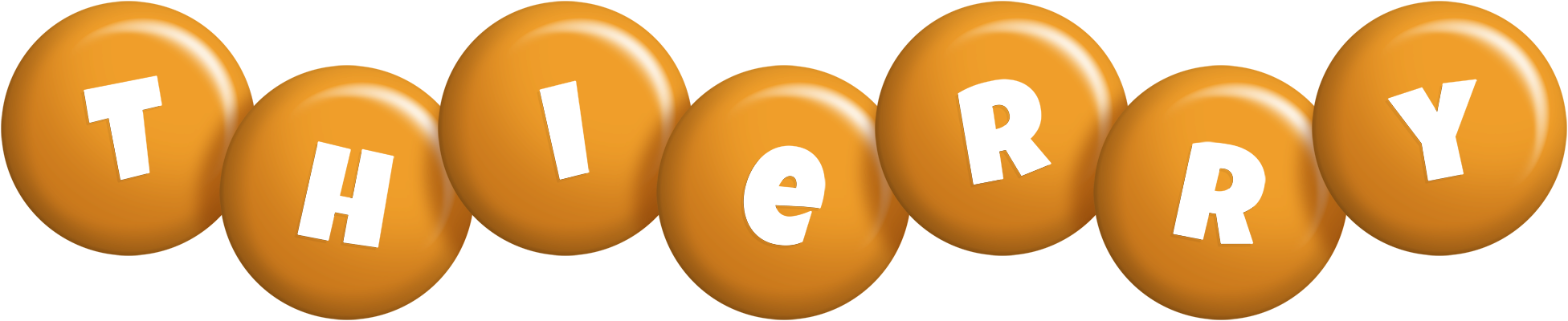 Thierry candy-orange logo