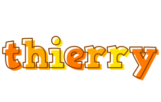 Thierry desert logo