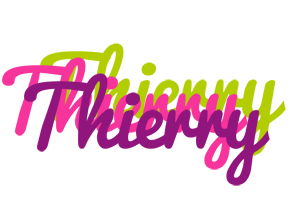 Thierry flowers logo