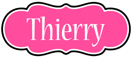 Thierry invitation logo