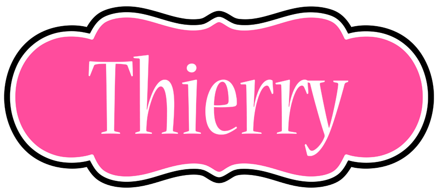 Thierry invitation logo