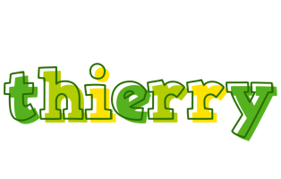 Thierry juice logo