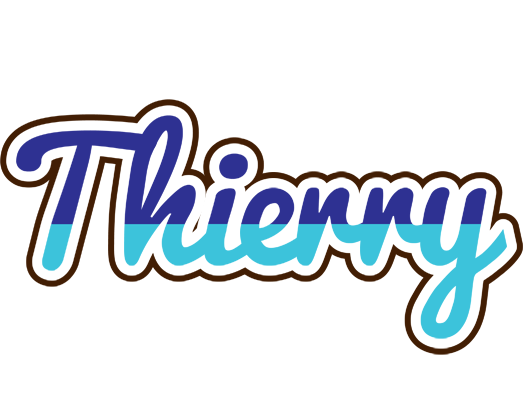 Thierry raining logo
