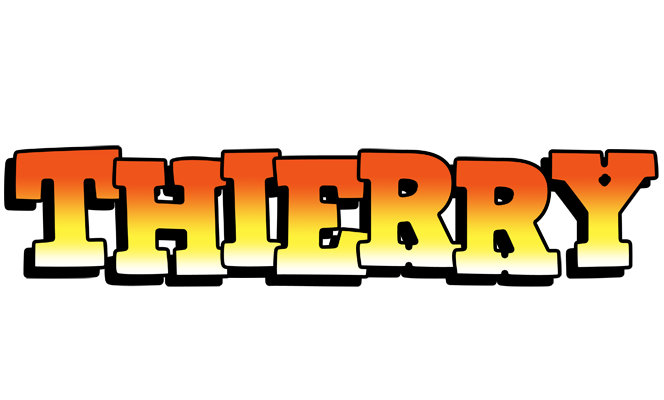 Thierry sunset logo
