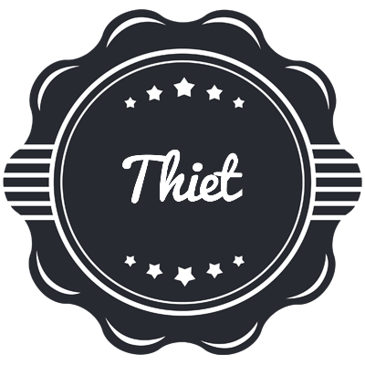 Thiet badge logo