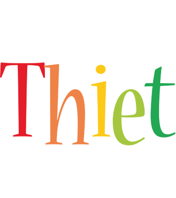 Thiet birthday logo