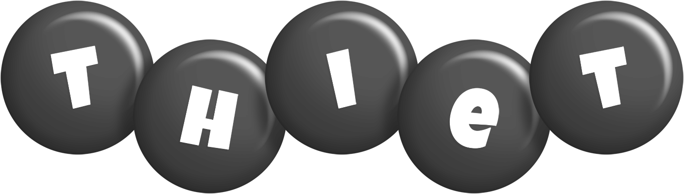 Thiet candy-black logo