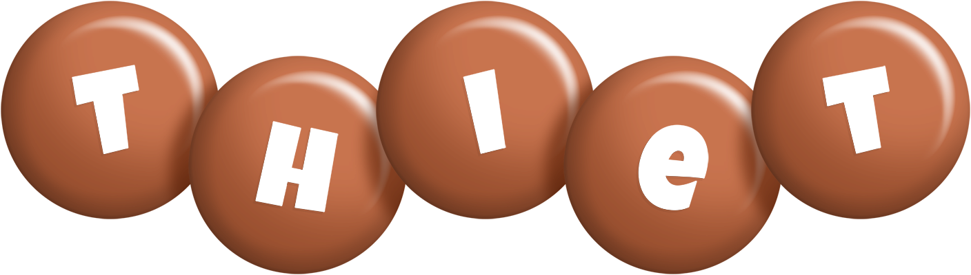 Thiet candy-brown logo