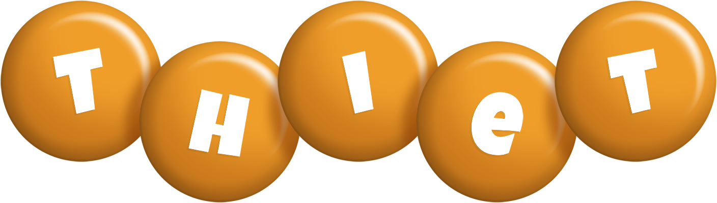 Thiet candy-orange logo