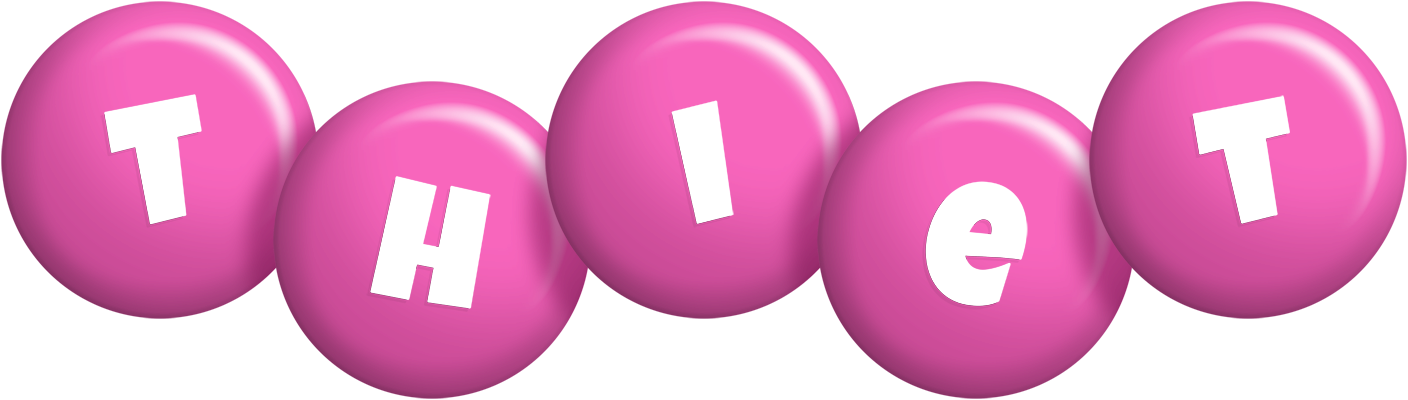 Thiet candy-pink logo