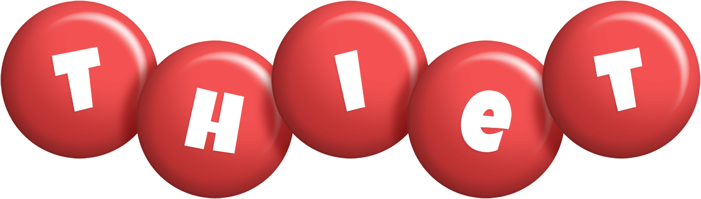 Thiet candy-red logo