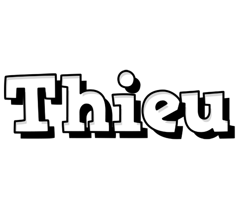 Thieu snowing logo