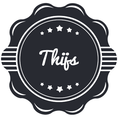 Thijs badge logo