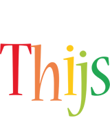 Thijs Logo | Name Logo Generator - Smoothie, Summer, Birthday, Kiddo