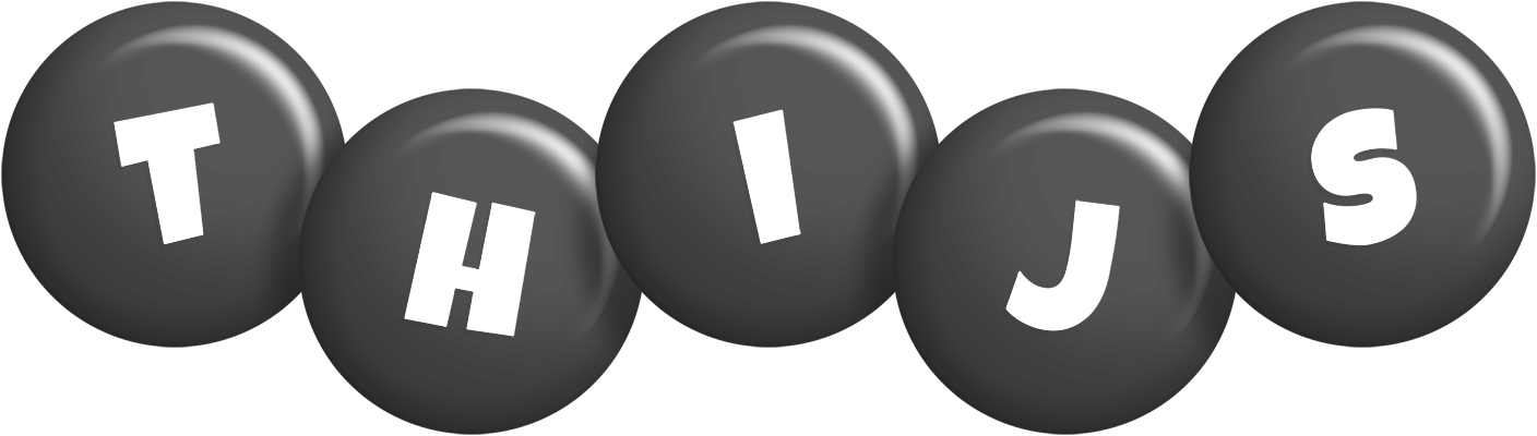 Thijs candy-black logo