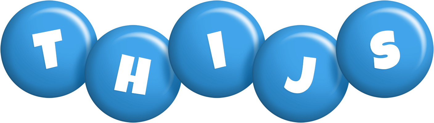 Thijs candy-blue logo