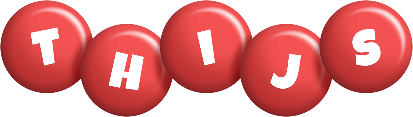 Thijs candy-red logo