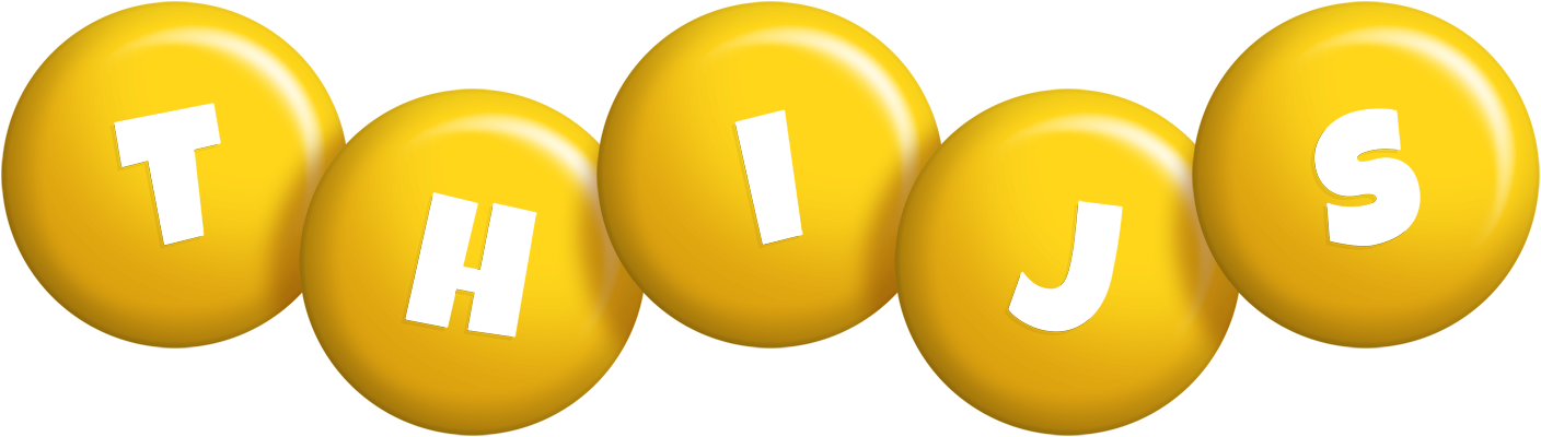 Thijs candy-yellow logo