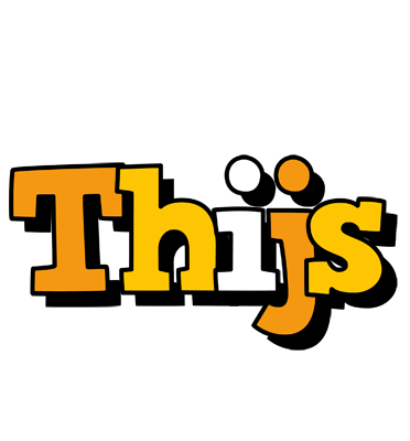 Thijs cartoon logo