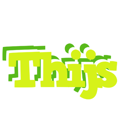 Thijs citrus logo