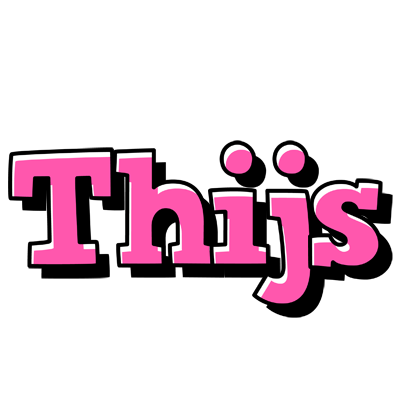 Thijs girlish logo