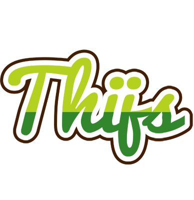 Thijs golfing logo