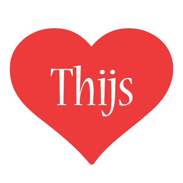 Thijs love logo