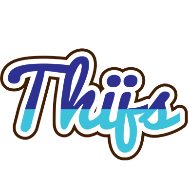 Thijs raining logo
