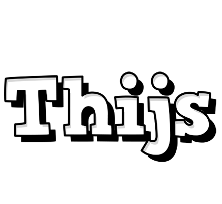 Thijs snowing logo