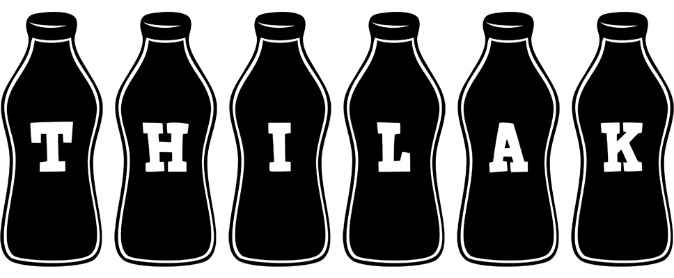 Thilak bottle logo