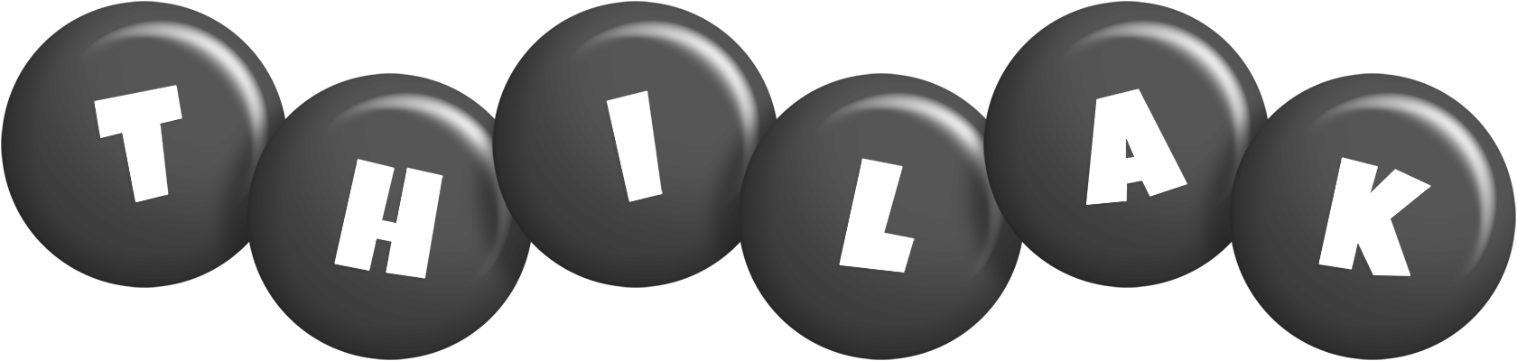 Thilak candy-black logo