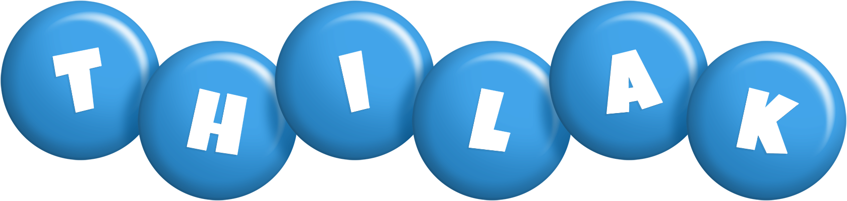 Thilak candy-blue logo