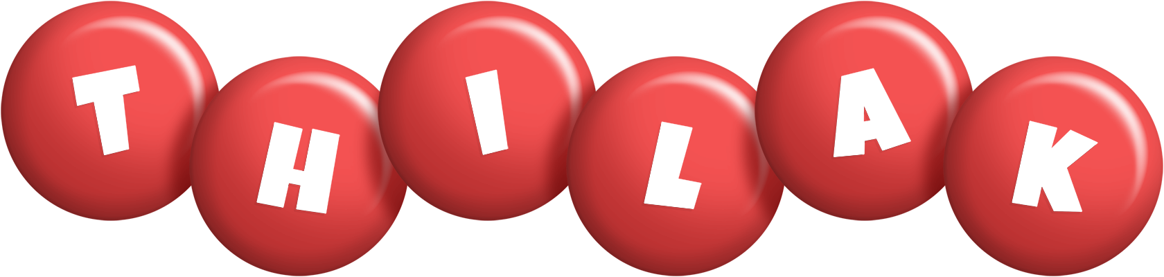 Thilak candy-red logo