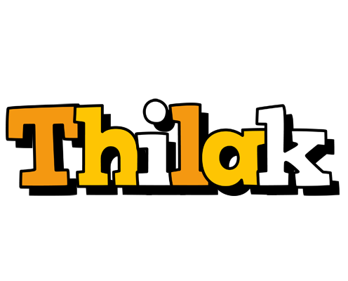 Thilak cartoon logo