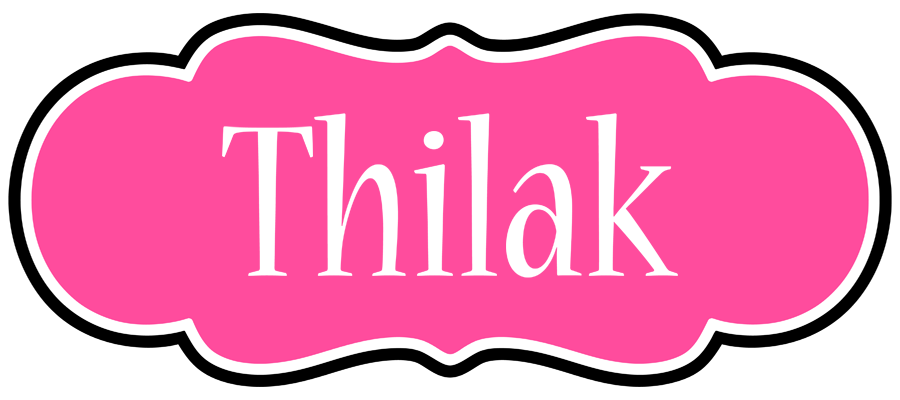 Thilak invitation logo