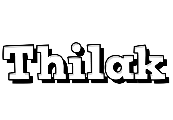 Thilak snowing logo