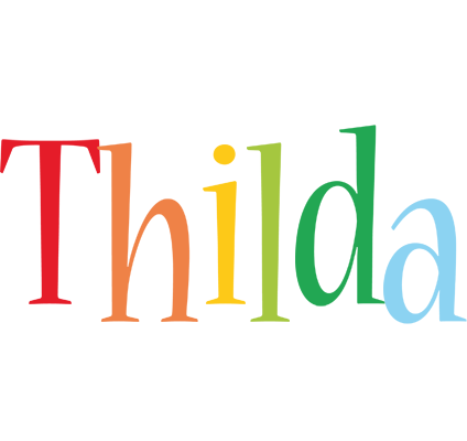 Thilda birthday logo
